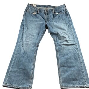 Levi Strauss & Co. 505 Jeans Mens Size 40x32‎ Light Wash Denim Regular Fit